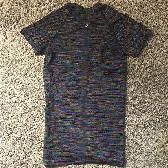 lululemon athletica Tops - Lululemon Multicolor Short Sleeve Shirt